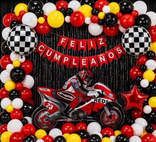 Arco de Globos de Moto  Cotillon Adamer2a - Miniatura 2
