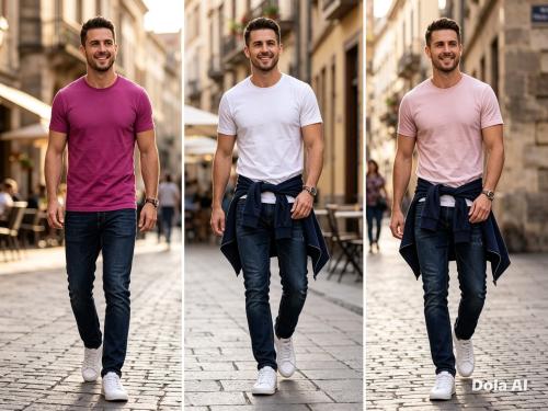 Remera Algodón Peinado