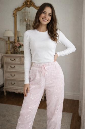 Pantalón Pijama Polar Soft Luminoso Alto Gramaje de Mujer ( el Bien Grueso) - Miniatura 2