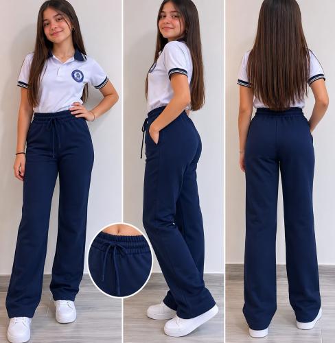 Pantalon Escolar de Nena  Frisada Peinada