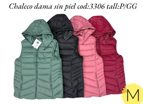 Chaleco Dama sin Piel