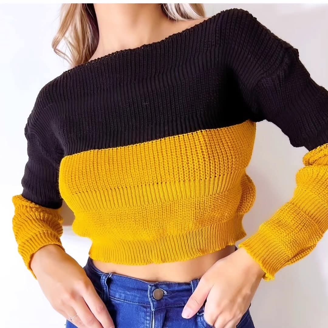 Sweater Lana Bicolor - Imagen 3