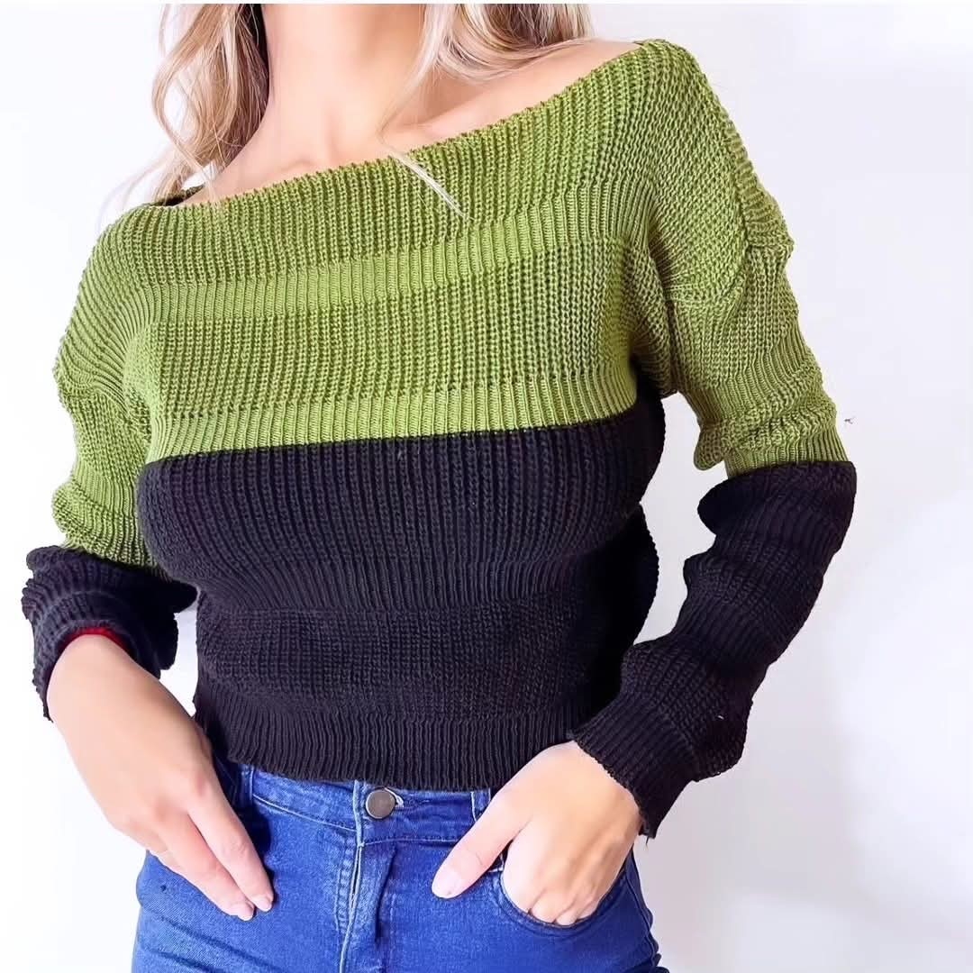 Sweater Lana Bicolor - Imagen 5
