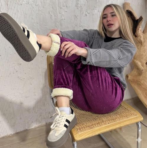 Pantalón con Piel
