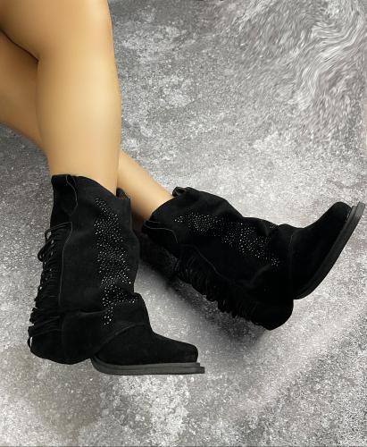Botas Caña Corta Gamuza ( Belen) - Miniatura 2