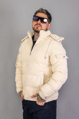 Campera Importada Corderito con Piel - Miniatura 3