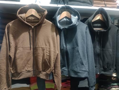 Camperas Oversize Frizas Algodón