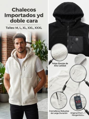 Chaleco Reversible  Marca Yd Importado