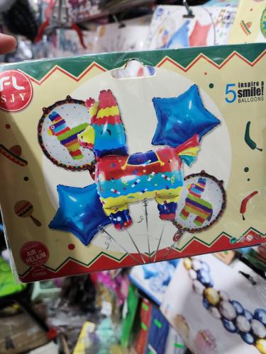 Set X 5 Globos - Miniatura 2
