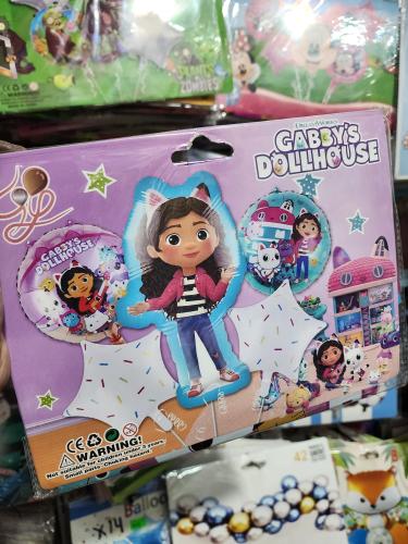 Casa de Gaby Globos de Monster In y Globos de Bebe Finn - Miniatura 3