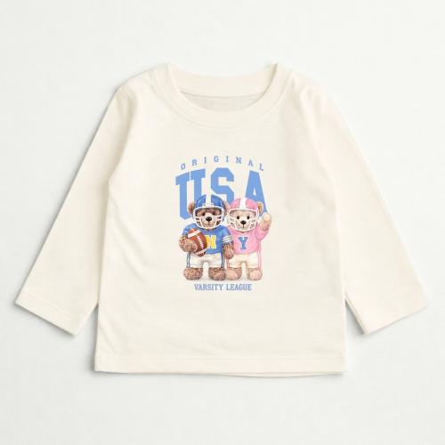 Bebes- Camiseta Oso Usa