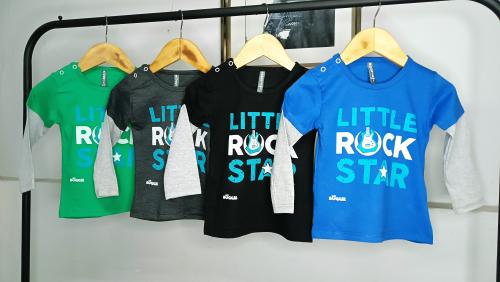 Camiseta Rock Star (algodon Peinado ) - Miniatura 2
