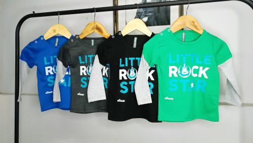 Camiseta Rock Star (algodon Peinado ) - Miniatura 3