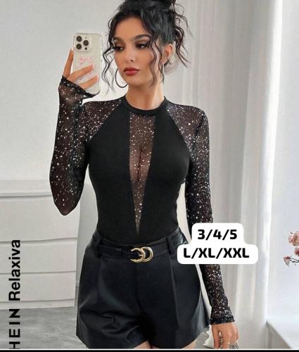 Camiseta Modal con Brillo