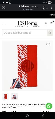 Toallon con Mochila Boca-river-afa - Miniatura 2