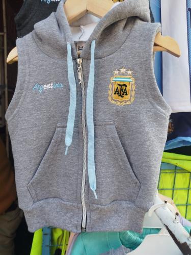 Chaleco Frisa Argentina Bebe
