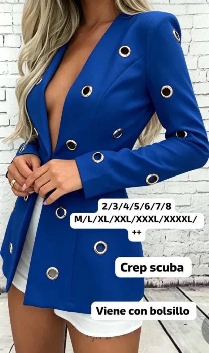 Saco Crep Ojalillos