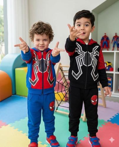 Conjunto Araña Frizado con Máscara