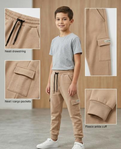 Pantalon Cargos de Niño Frizados