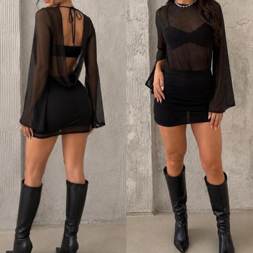 Vestido Co.bibaso Tul