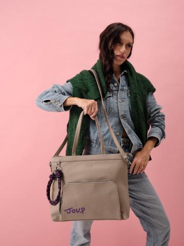 Cartera Morral de Cuero Pu