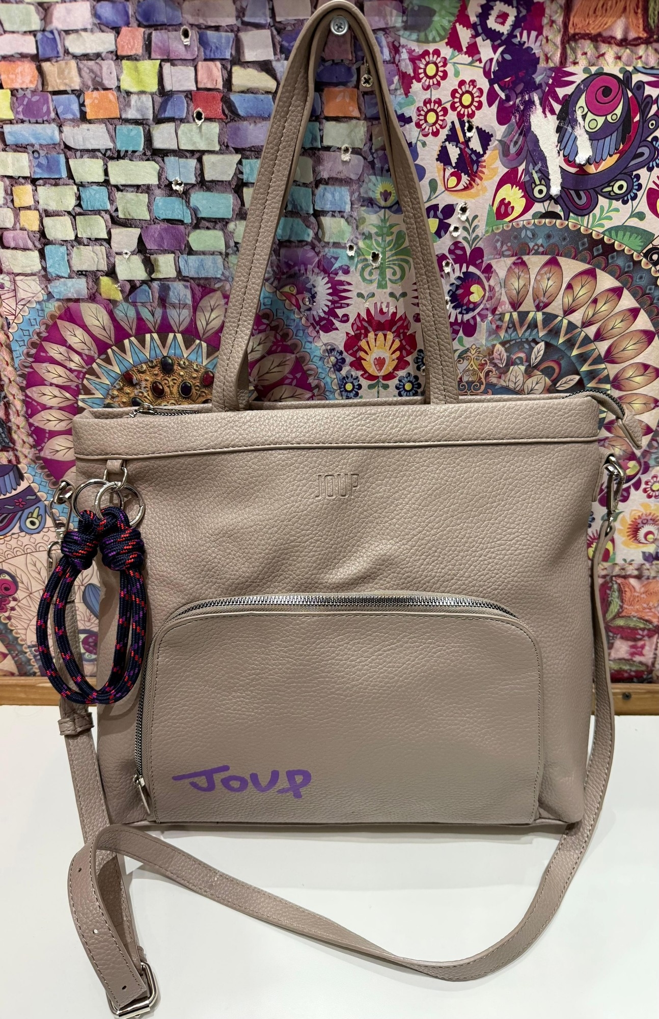 Cartera Morral de Cuero Pu - Imagen 4