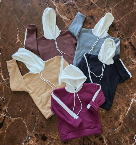 Buzo Over Darlon X Corderito X Dentro Combinado Unisex