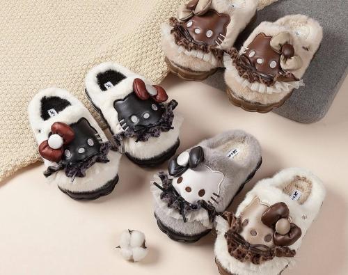 Pantuflas Kitty Dama