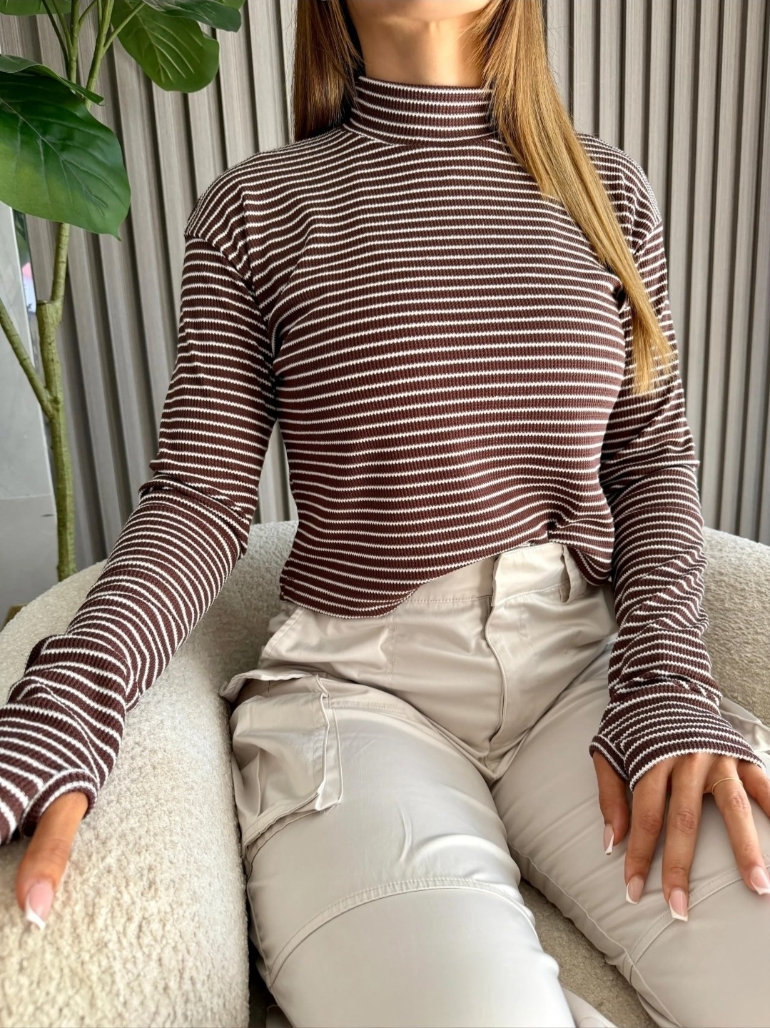 Polera Rayada Dedal - Imagen 2