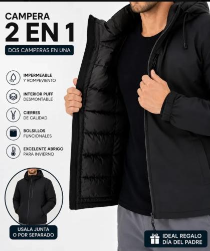 Campera 2 en 1 Hpp