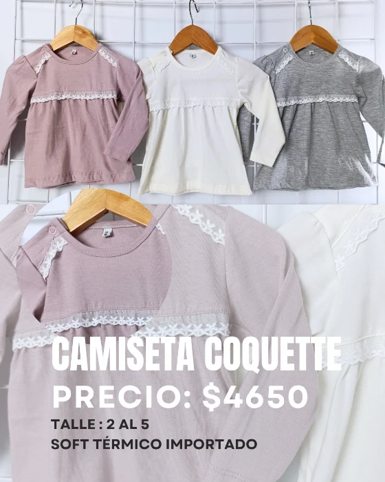 Camiseta Coquette