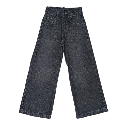 4177 Jean Nena Teen Wide Negro con Bigotes - Miniatura 2