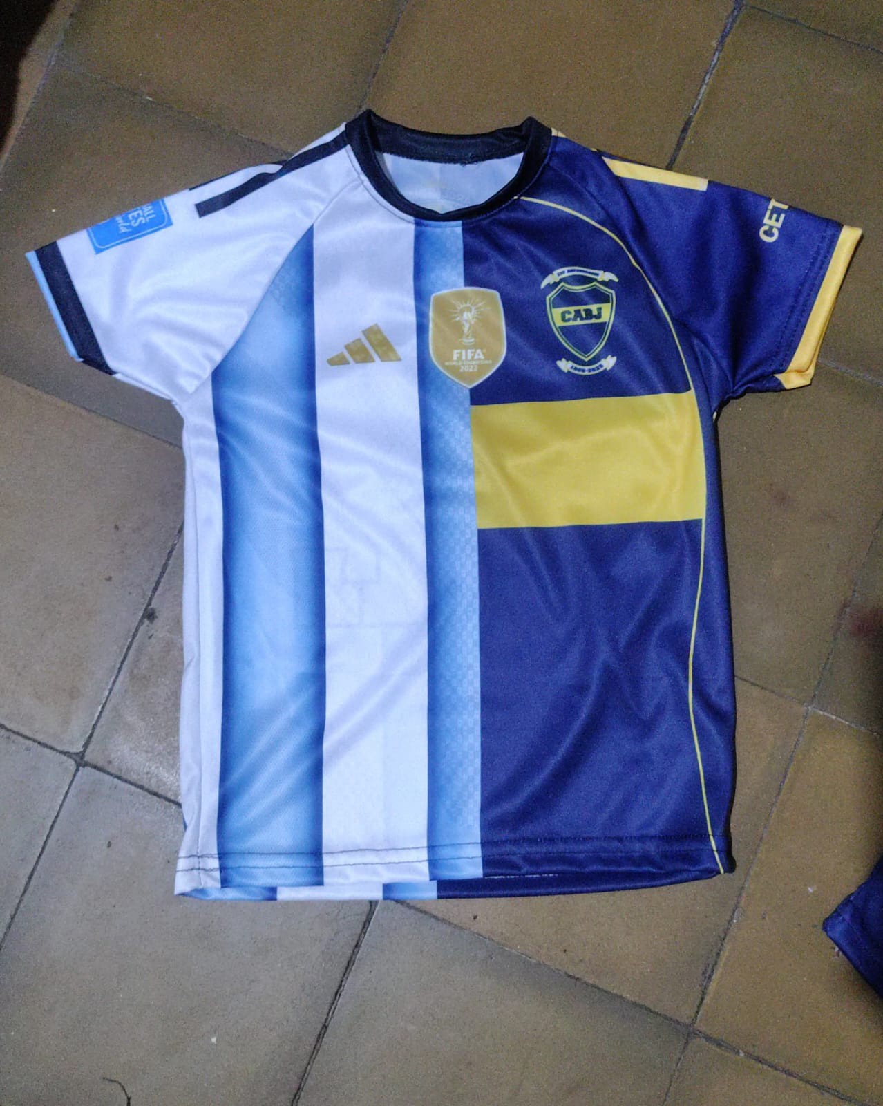 Camiseta Tendencia Dúo Boca Argentina - Imagen 1