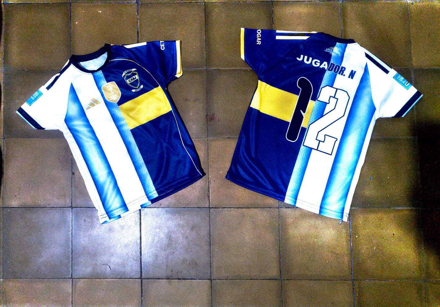 Camiseta Tendencia Dúo Boca Argentina - Imagen 2