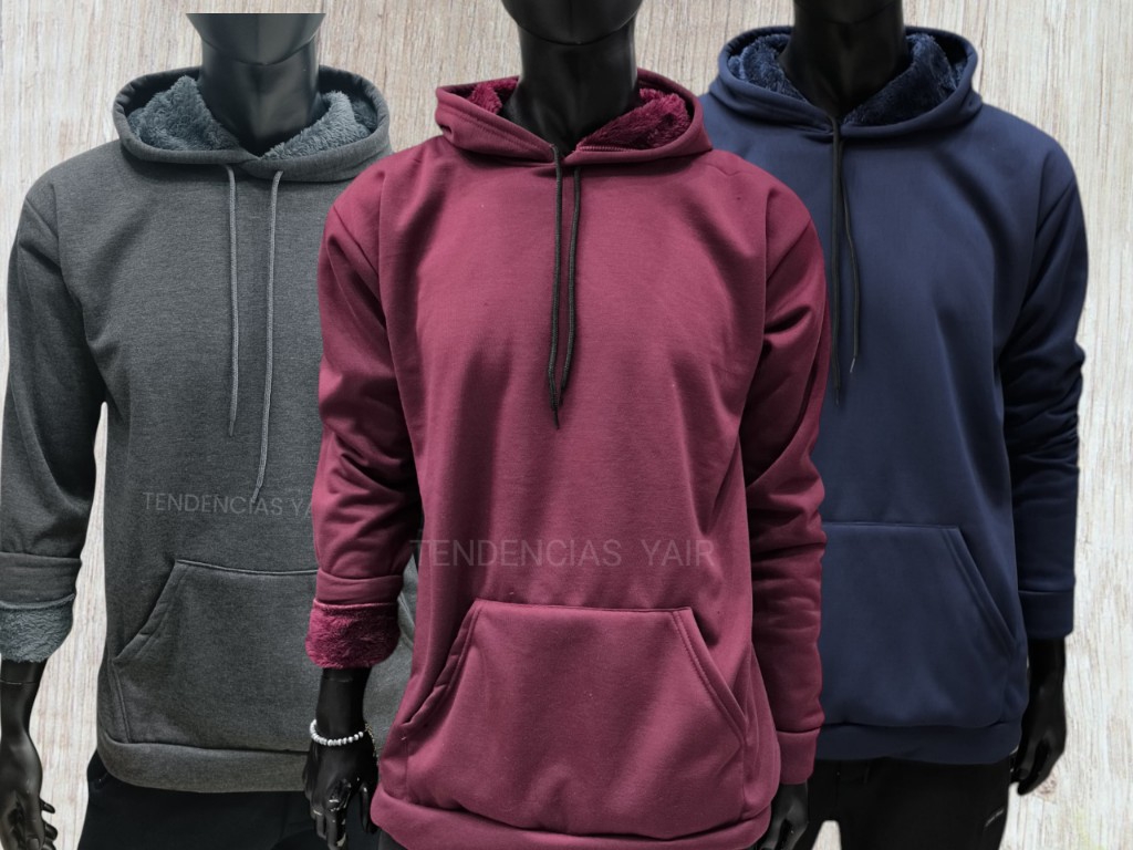 Buzo Jersey con Piel - Imagen 1