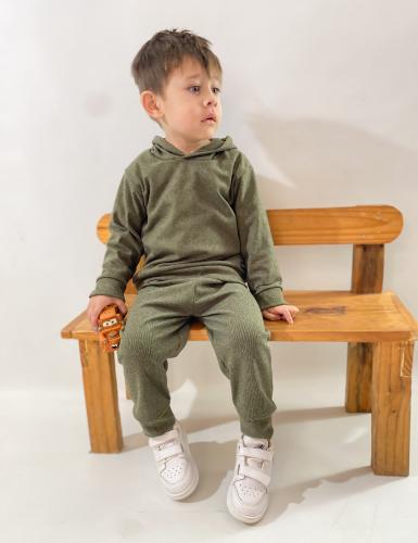 Conjunto Capucha Darlon Rib