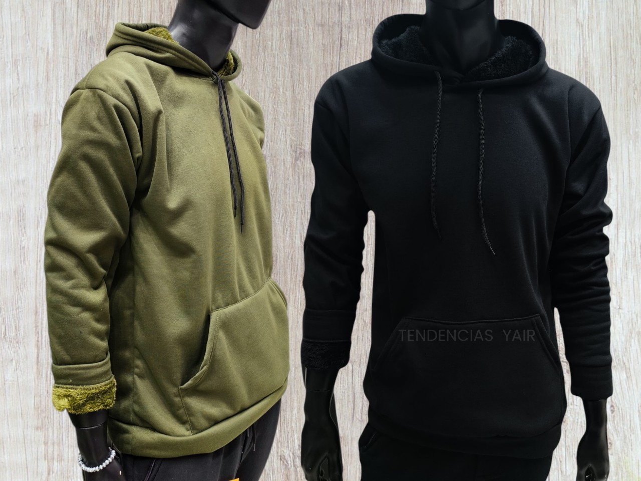Buzo Jersey con Piel - Imagen 3