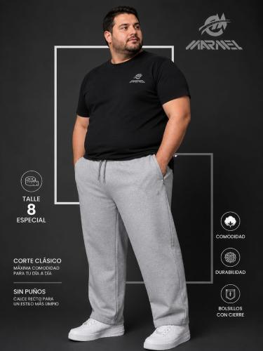 Jogging de Friza Peinado Talles Especiales - Miniatura 2