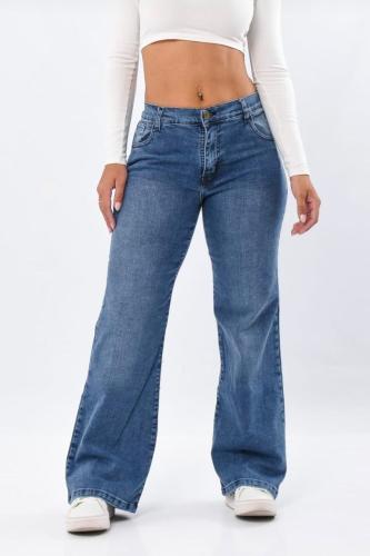 Wide Leg Semi Elastizado Siena