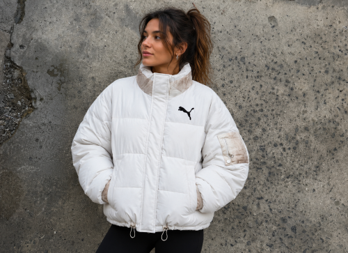  Campera Puffer Puma de Mujer Premium Importada  Modelo Oversized Súper Abrigada