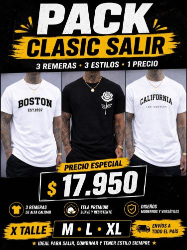 Remera Algodón Peinado Clasic