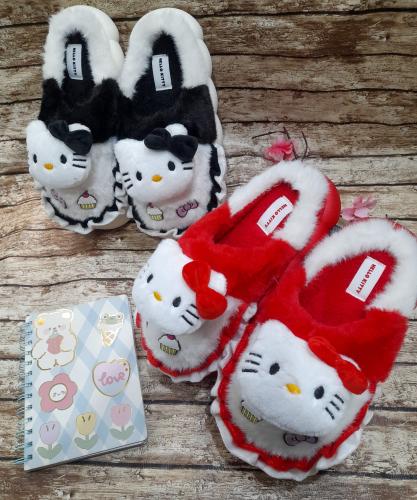 Pantufla Kitty 30a34 Importadas  Nenas