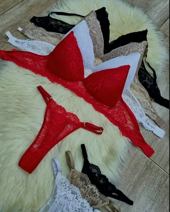 Conjunto Triangulo de Encaje