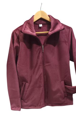 Campera Corderito con Piel