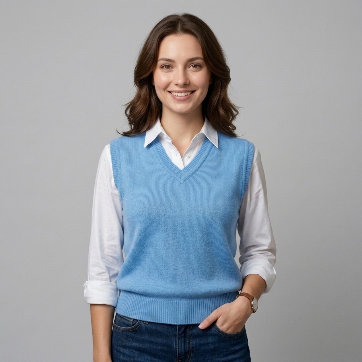 Chaleco de Lana Tejido para Mujer - 27.jpg