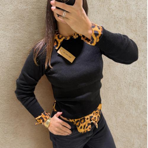 Polera Tejida Lana para Dama