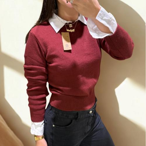 Polera Tejida Lana para Dama - Miniatura 2