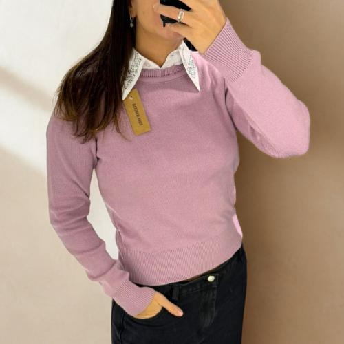 Polera Tejida Lana para Dama - Miniatura 3