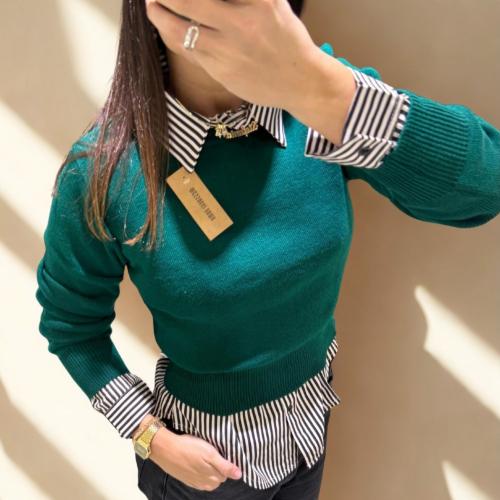 Polera Tejida Lana para Dama - Miniatura 4