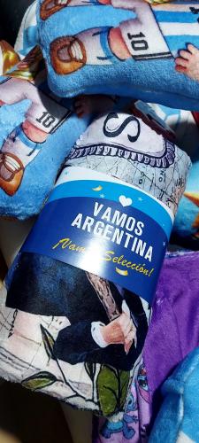 Manta Polar Soft Argentina Messi Mundial 2026 - Miniatura 2